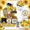 24PCS Sunflower Tiered Tray Decor Set – Spring Farmhouse Wooden Signs & Table Centerpieces for Home, Kitchen, Shelf & Rustic Seasonal Decorations